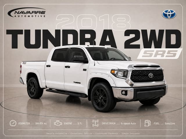 2018 Toyota Tundra 2WD SR5