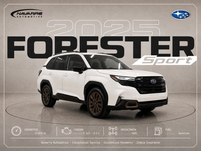 2025 Subaru Forester Sport