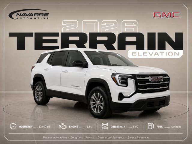 2026 GMC Terrain Elevation