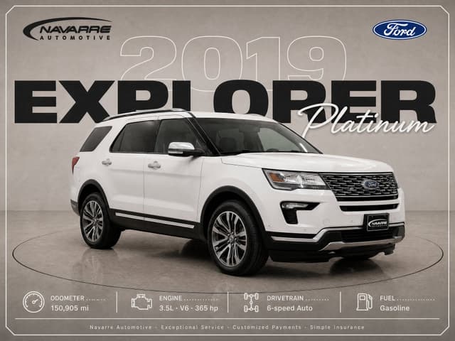 2019 Ford Explorer Platinum