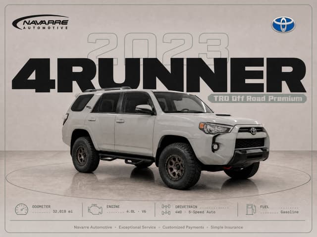 2023 Toyota 4Runner TRD Off Road Premium
